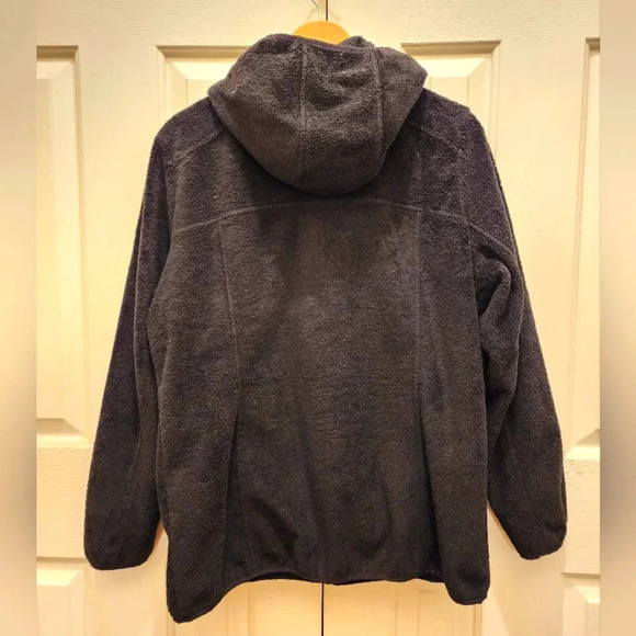 Spyder Women's Full Zip Hooded Fleece Jacket- Size Large- NWOT- never worn🖤 - Picture 2 of 8